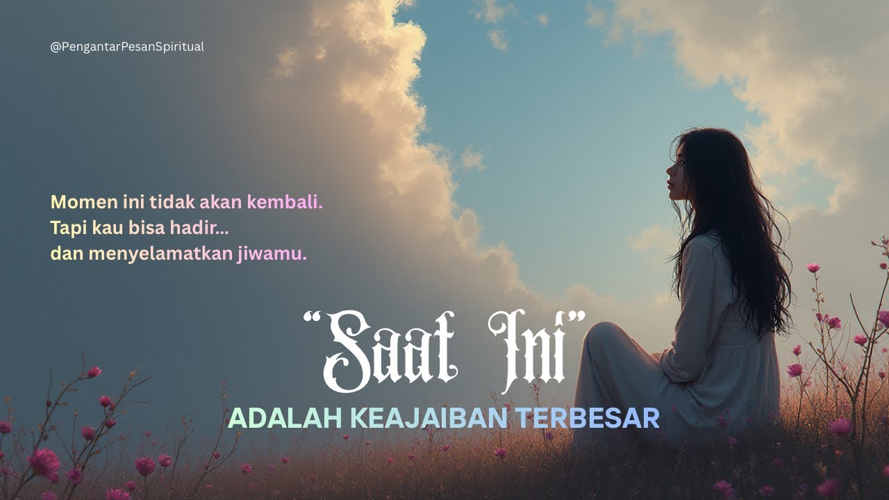 “SAAT INI” || Adalah Keajaiban Terbesar 🌼🌼