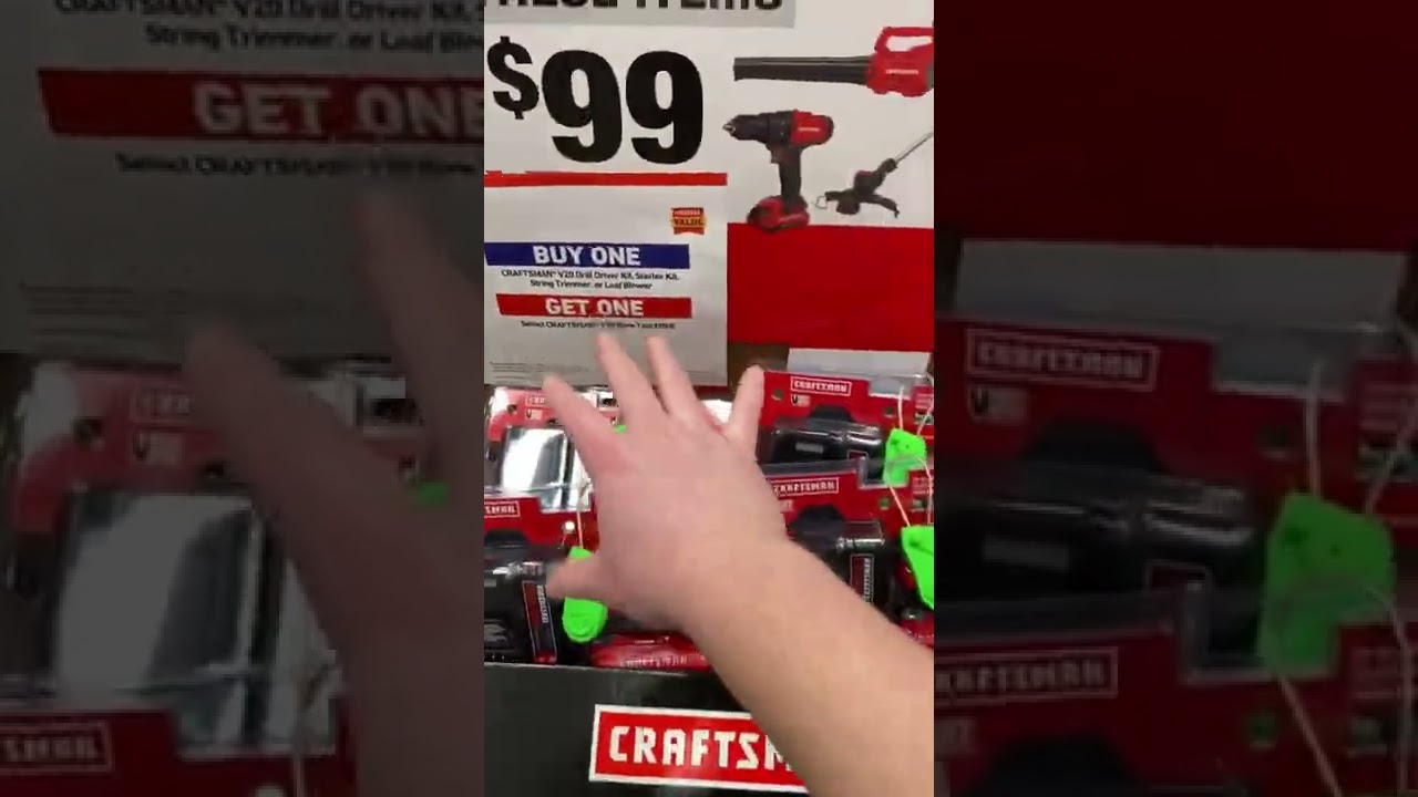 Tool Deal! Craftsman Days at Lowes! BOGO Tools!
