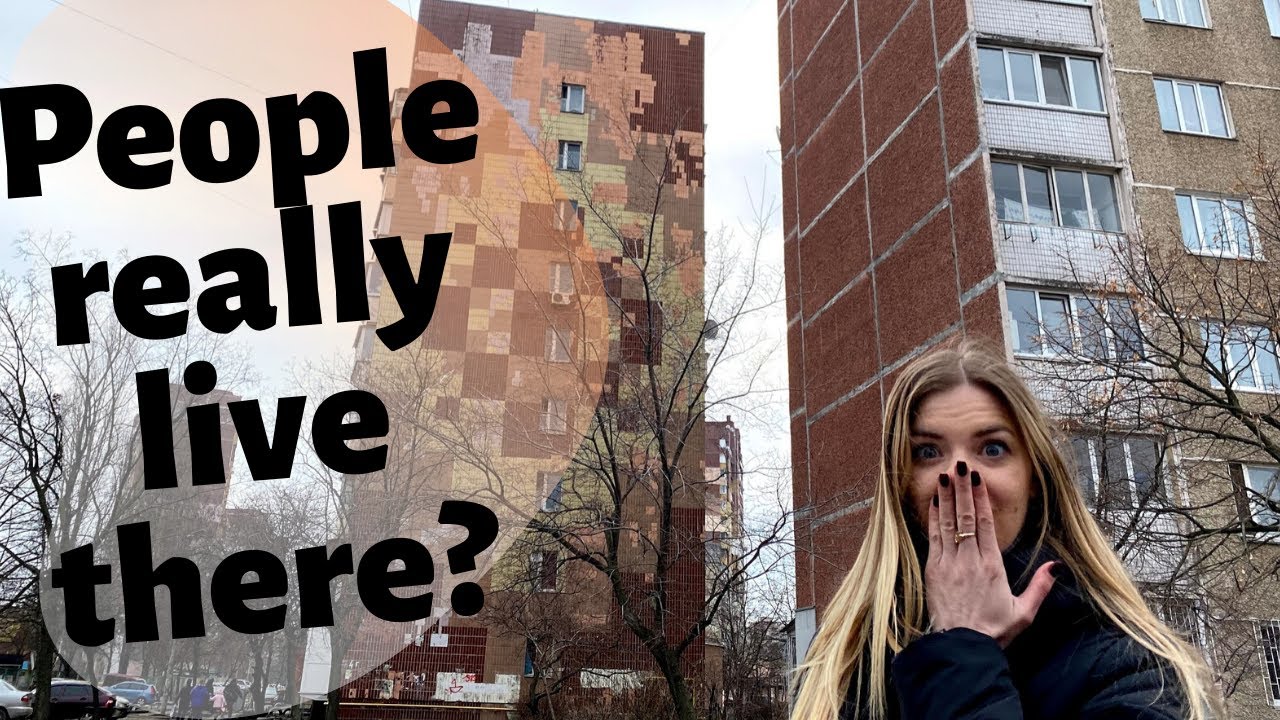 Residential areas in Kyiv, Ukraine!