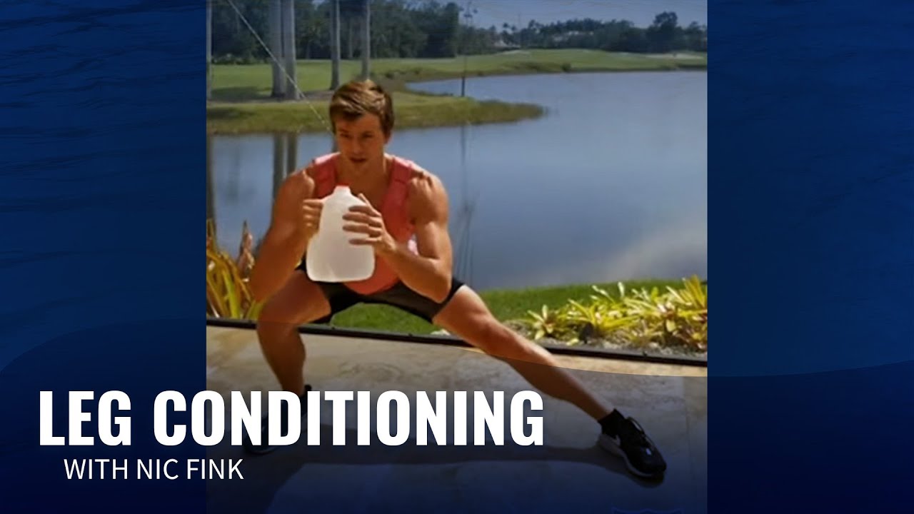 Leg Conditioning At Home Workout with National Team Swimmer Nic Fink