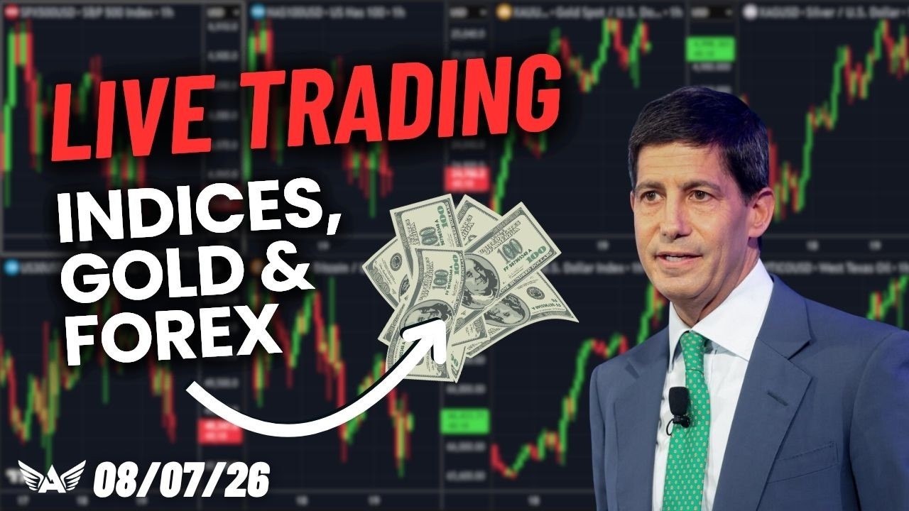 LIVE Trading NFP Gold, Nasdaq, Forex | A1 Trading Show