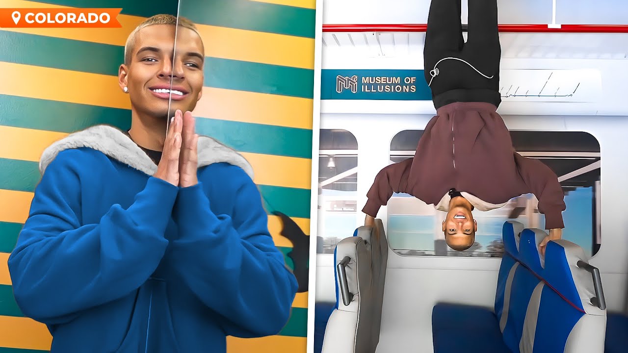 Я ходил в музей иллюзий!