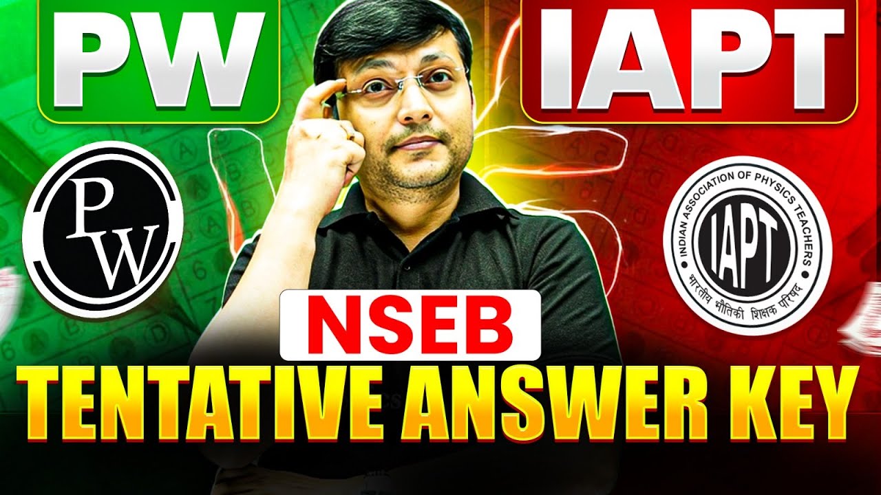 NSEB Answer Key Fight!😱 PW Vs IAPT🔥