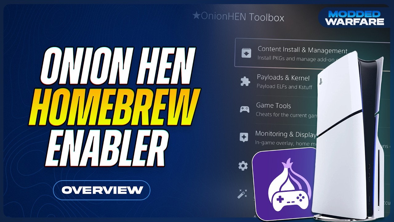 Вышел Homebrew Enabler OnionHEN с поддержкой прошивок до 12.70!