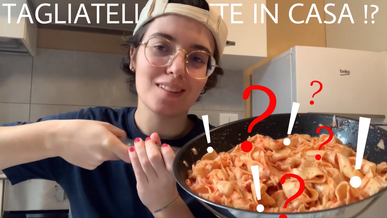 Provo a fare le tagliatelle…… poteva andare peggio #vlogmas EP3