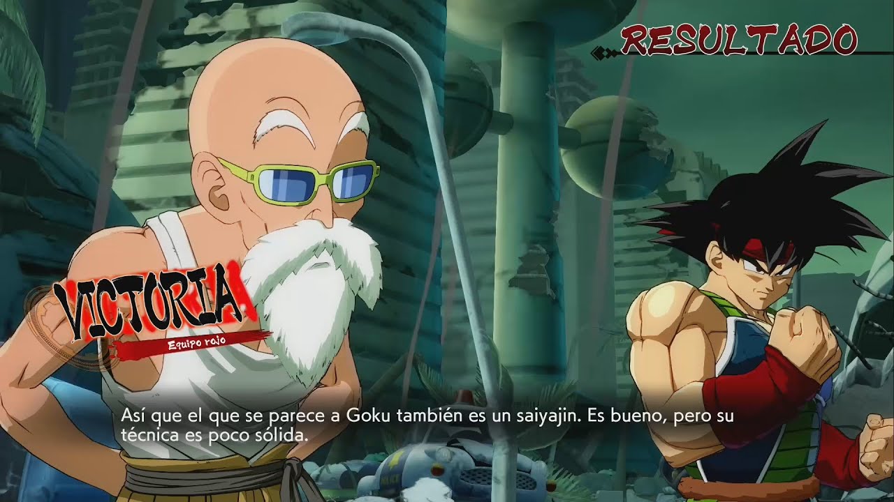 Dragon Ball FighterZ  Todas las interacciones de diálogo único de Maestro Roshi (Muten Rōshi)