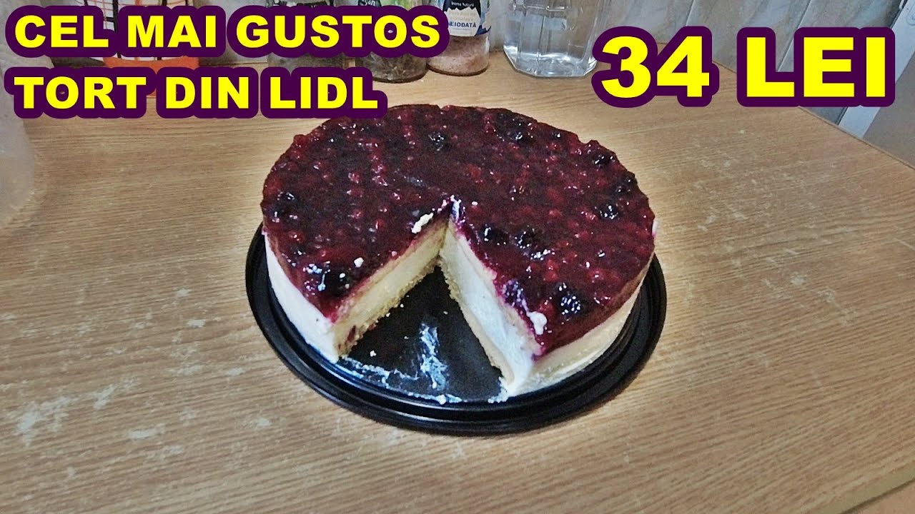CEL MAI BUN TORT DIN LIDL - ITI VINE SA-L MANANCI TOT LA O MASA!
