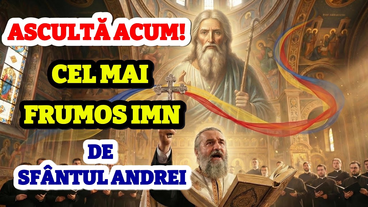 Imnul care UNEȘTE ROMÂNII! Ocrotitorul Nostru, Sfântul Andrei