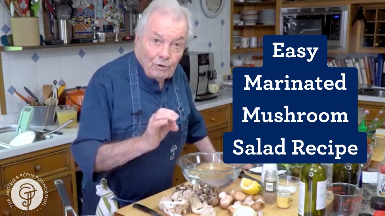 Easy Marinated Mushroom Salad Recipe