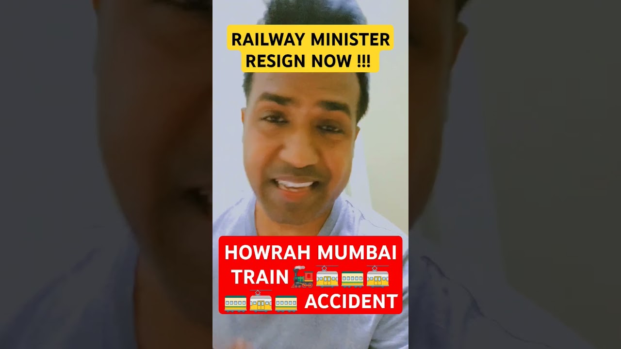 HOWRAH MUMBAI TRAIN🚂🚋🚃🚋🚃🚋🚃 ACCIDENT/TRAIN ACCIDENTS IN INDIA/SUBSCRIBE, SHARE AND LIKE