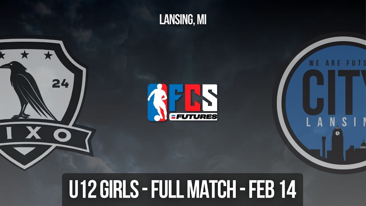 🔴 U12 Girls - EIXO vs Lansing City - FCS Futures - 02/14/2026 - Lansing, MI USA