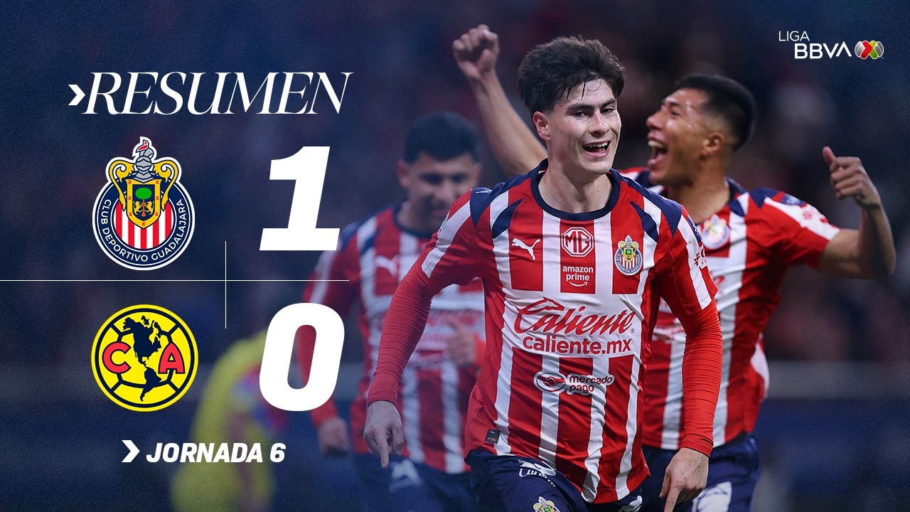CHIVAS 1-0 AMÉRICA | La Hormiga volvió a hacer lo suyo en el Clásico de México | Con México C26 J6