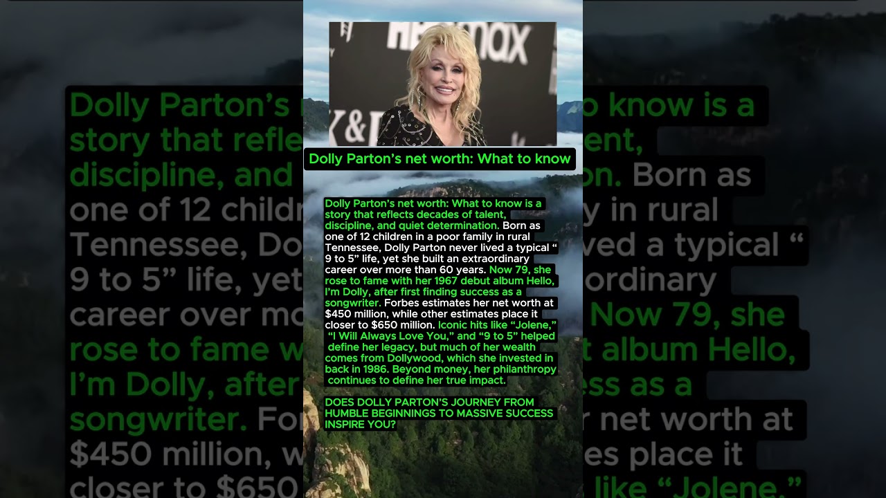 Dolly Parton’s Net Worth Explained 