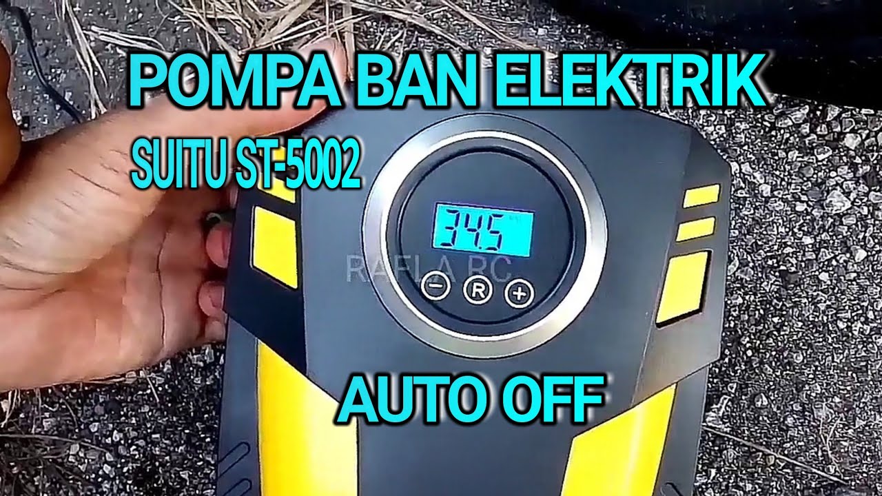 POMPA BAN ELEKTRIK  DISPLAY DIGITAL DC 12V AUTO OFF  || SUITU ST-5002