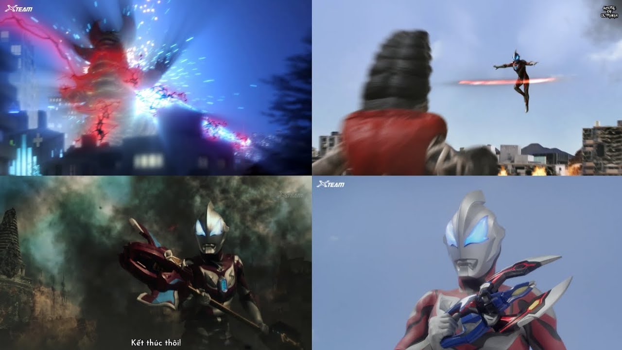 Ultraman Geed Primitive All Technique
