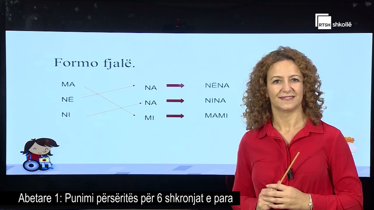 Punimi përsëritës për 6 shkronjat e para| Abetare 1