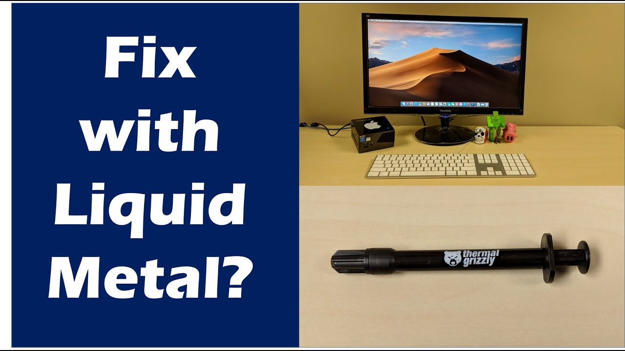 Applying Liquid Metal to a Gigabyte Brix Pro BXI7-5775