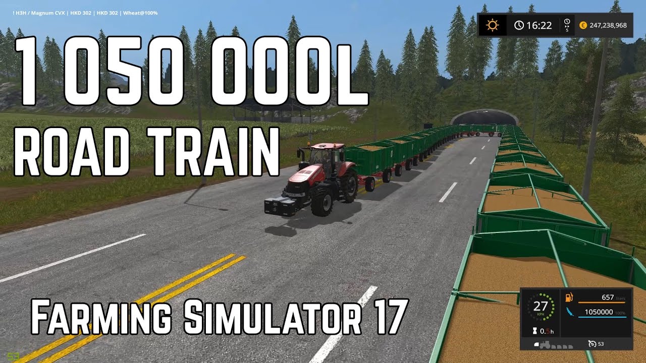 1 050 000L ROAD TRAIN - Farming Simulator 17