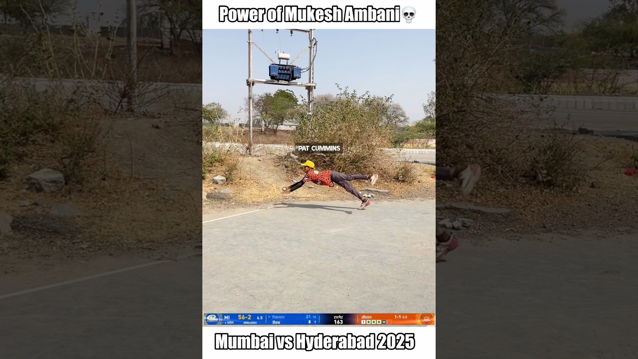 Power of Mukesh Ambani in IPL😁(MI vs SRH 2025❤️) #cricket #trending