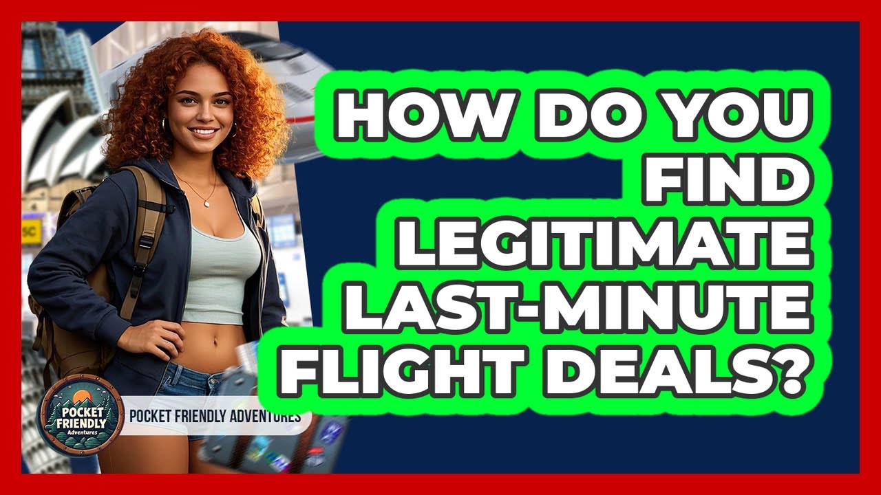 How Do You Find Legitimate Last-minute Flight Deals? - Pocket Friendly Adventures
