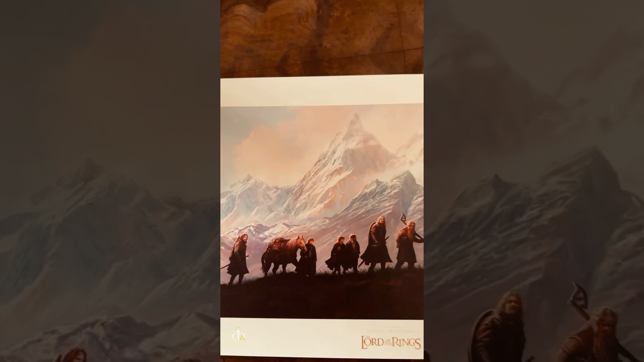 The Fellowship Of The Ring Weta Workshop #illustration #illustrazioni #lotr #ilsignoredeglianelli