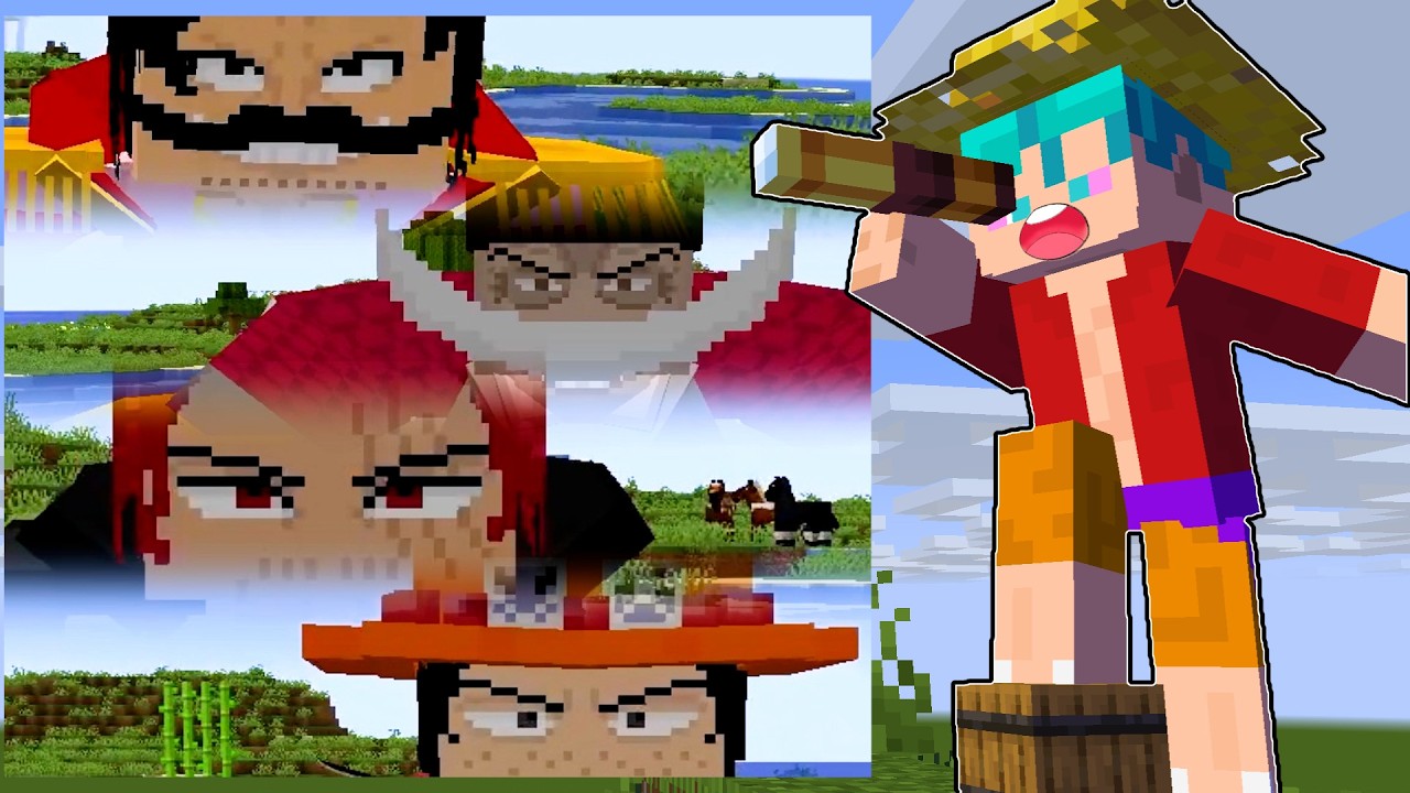 【マイクラ】一気見まとめ！ 海賊王を超える物語！ 【マイクラワンピース】
