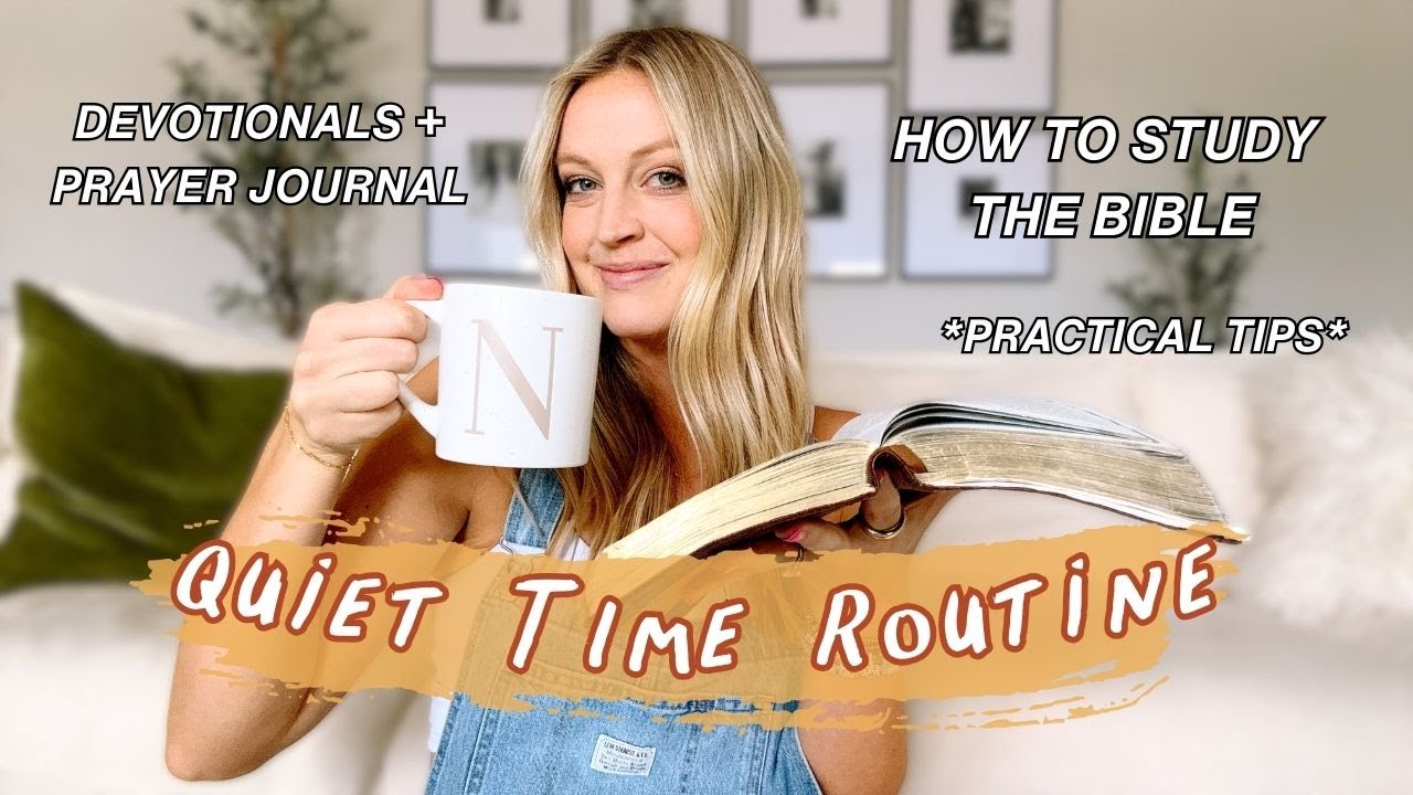 MY QUIET TIME ROUTINE // Tips on Reading the Bible + How I Spend Time With God DAILY! 📖🕊️