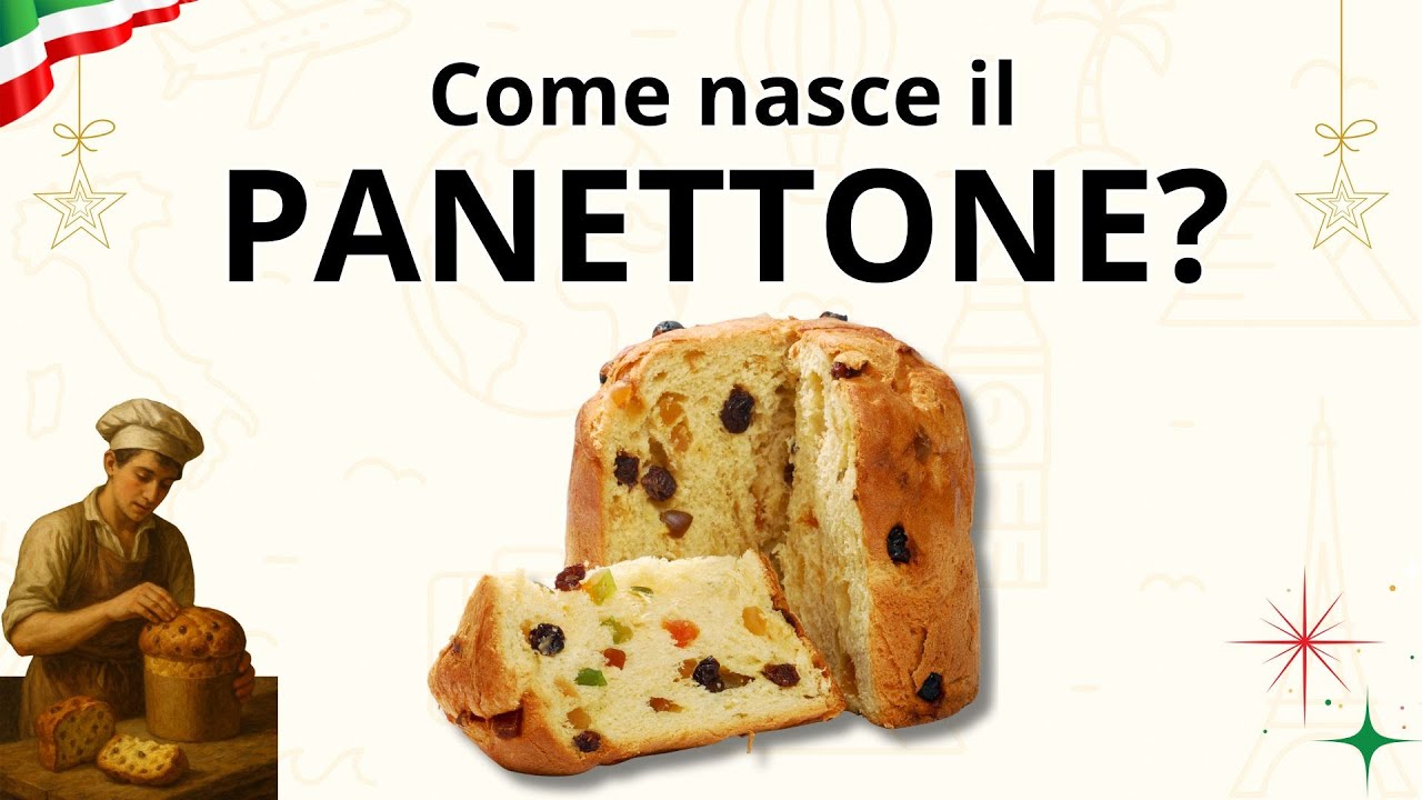 Il panettone: la vera storia del dolce più famoso del Natale 🎄 | Italiano Facile | Easy Italian