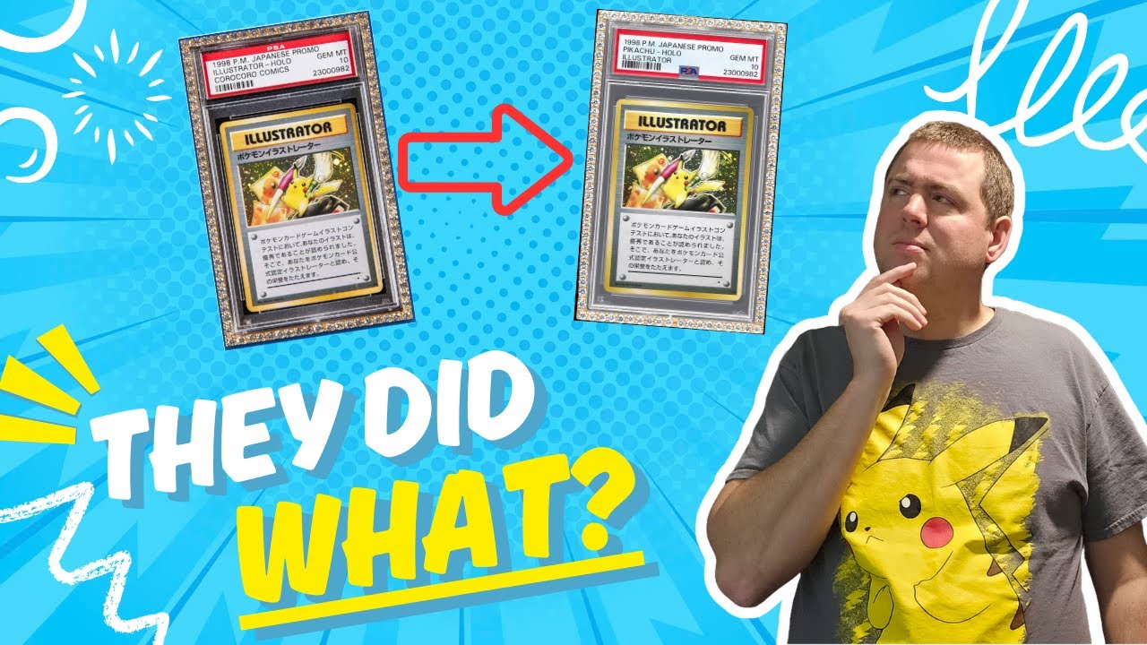 Ken Goldin Re-slabbed Logan Paul's PSA 10 Illustrator Pokémon Card in the MIDDLE of the Auction!?