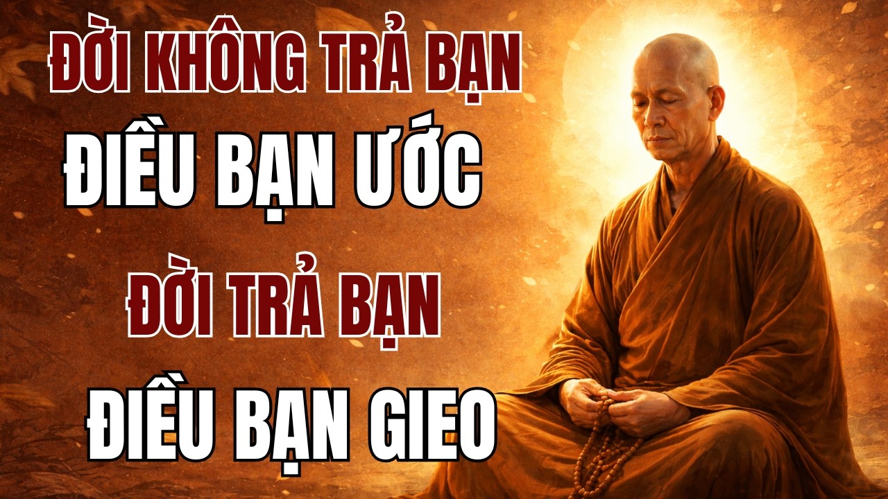 Đời Không Trả Bạn Điều Bạn Ước… Đời Trả Bạn Điều Bạn Gieo