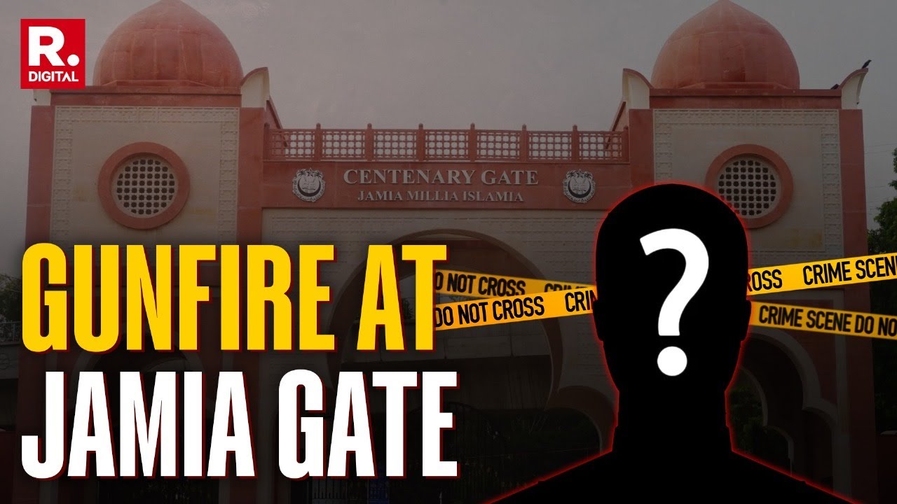 BREAKING: Shots Fired Outside Jamia Millia Islamia University Gate | Delhi