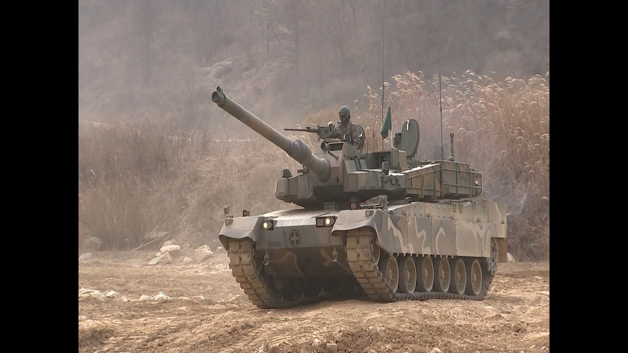 [최초공개] K-2전차, 최초 정규훈련 현장(동영상)
