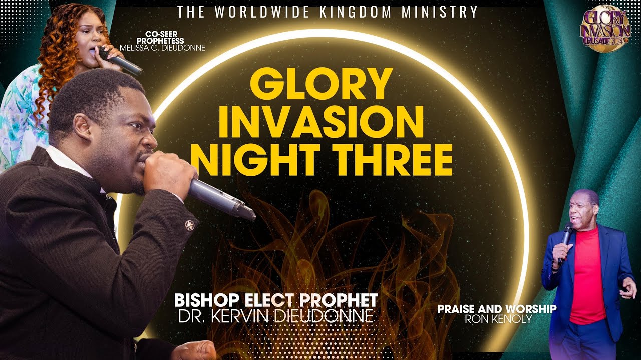 Ron Kenoly Live Ministration | Glory Invasion Crusade 2024 | Prophet Dr. Kervin Dieudonne