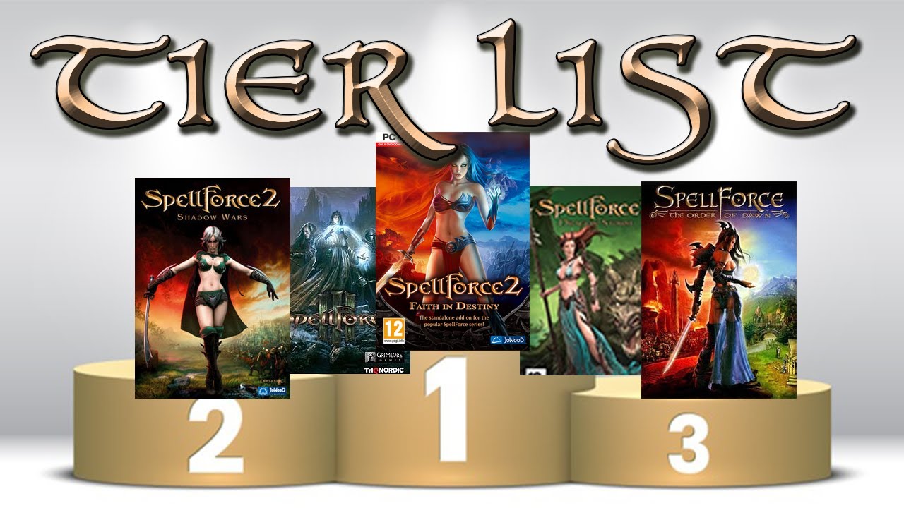 Ranking all the SpellForce Games