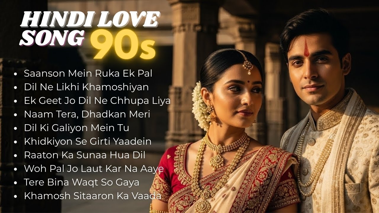 Bollywood 90s Romantic Hits USA – Desi NRI Favorite Love Songs