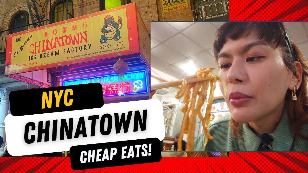 NYC Chinatown Best Cheap Eats UNFILTERED Food Reviews