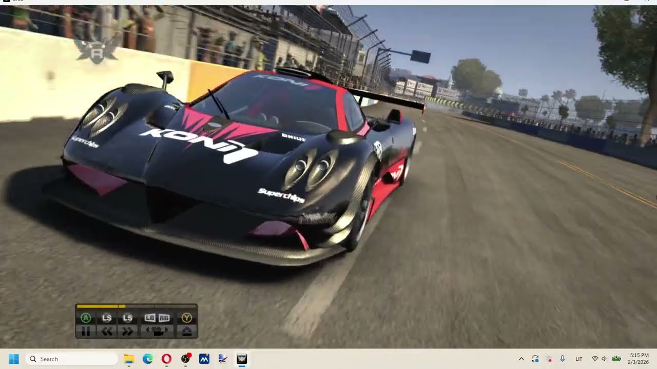 Race Driver GRID Best Replays 292 Long Beach CC PAGANI ZONDA R #0 Titas Kovaliovas