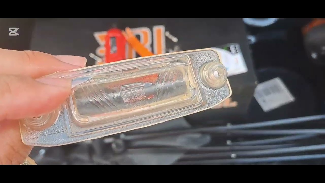 Hyundai Accent Era Plaka Lambası Değişimi / Led Ampul Değişimi / Beyaz Led
