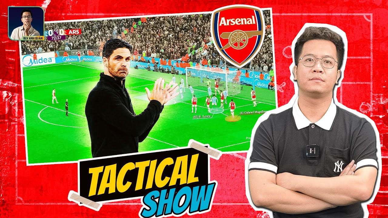 TACTICAL SHOW: GIẢI M&Atilde; VŨ KH&Iacute; PHẠT G&Oacute;C TRỨ DANH CỦA ARSENAL