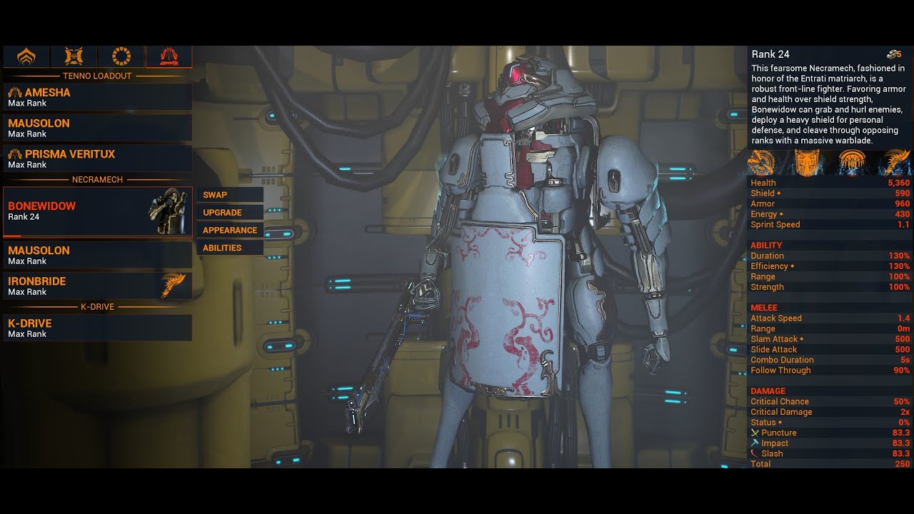 WARFRAME LEVELING BONEWIDOW to 40 and Weekly Reset!!