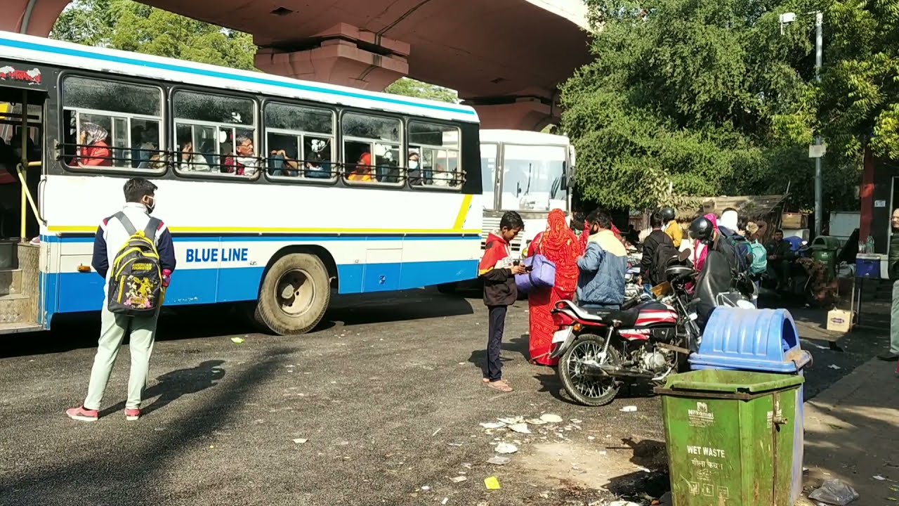 Bus Stand, Heavy crowded Area, Durgapura, Jaipur