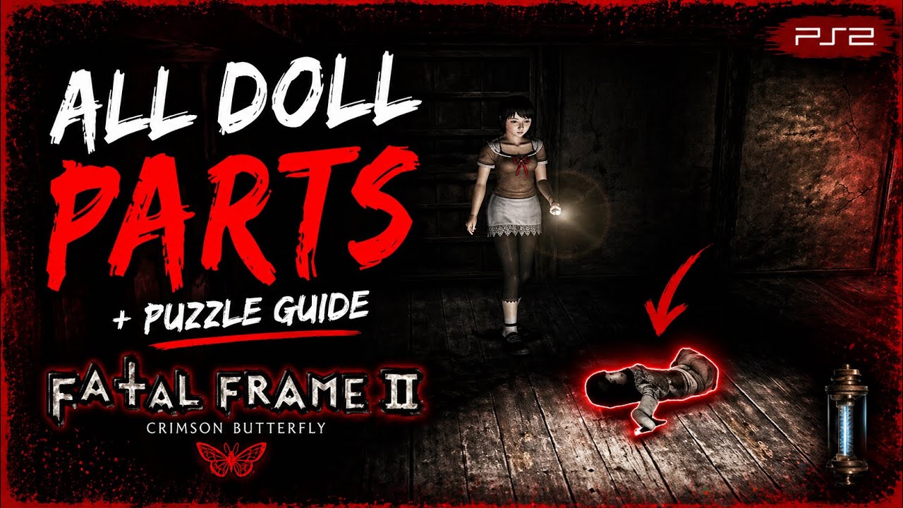 Find all the Doll Parts & The Doll Stand Puzzle Fatal Frame II: Crimson Butterfly PS2