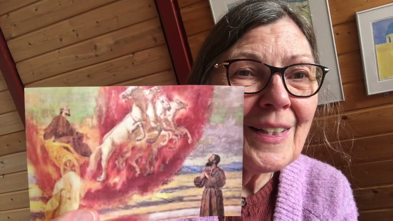 Børnenes Bibelhistorie Kapitel 84a Himmelen   Elias og Elisa