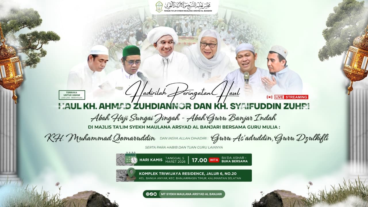 LIVE | PERINGATAN HAUL KH. AHMAD ZUHDIANNOR DAN KH. SYAIFUDDIN ZUHRI | MT SYEKH MUHAMMAD ARYSAD