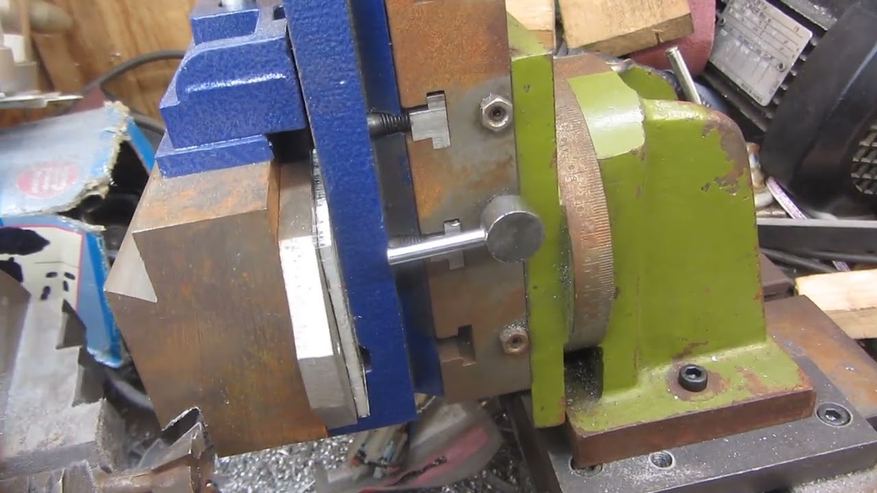 Milling a male dovetail on the Clarke CL430 lathe (Video 3 of 4)