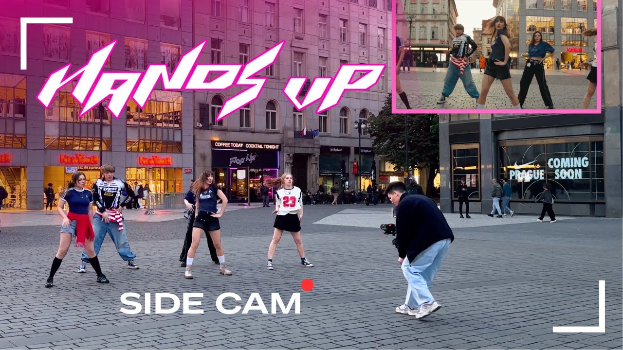 [KPOP IN PUBLIC PRAGUE | ONE TAKE | SIDE CAM  ] MEOVV (미야오) - ‘HANDS UP’ dance cover by MOANTE