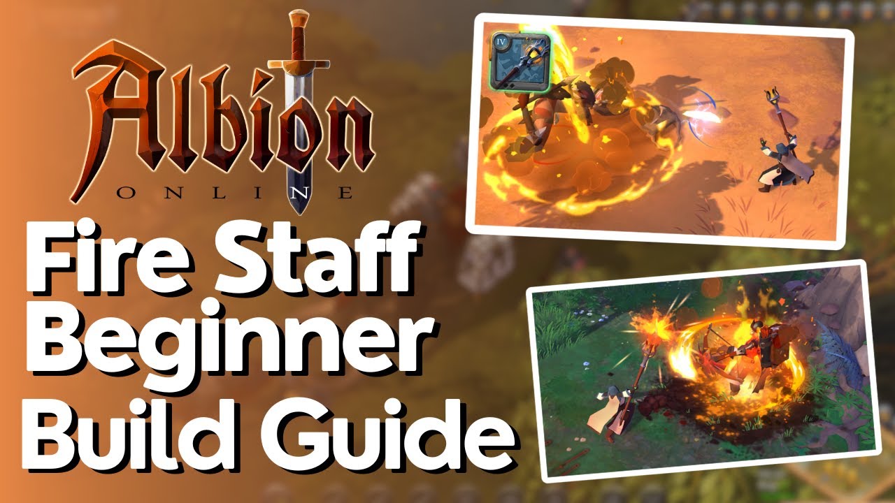 Руководство по сборке посоха Great Fire Staff для новичков в Albion Online