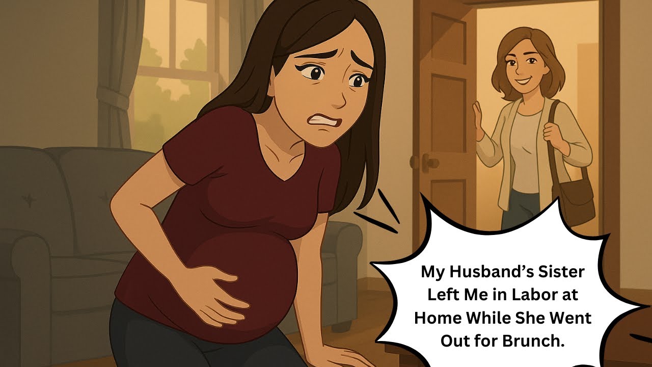 My Husband’s Sister Left Me in Labor at Home While She Went Out for Brunch.