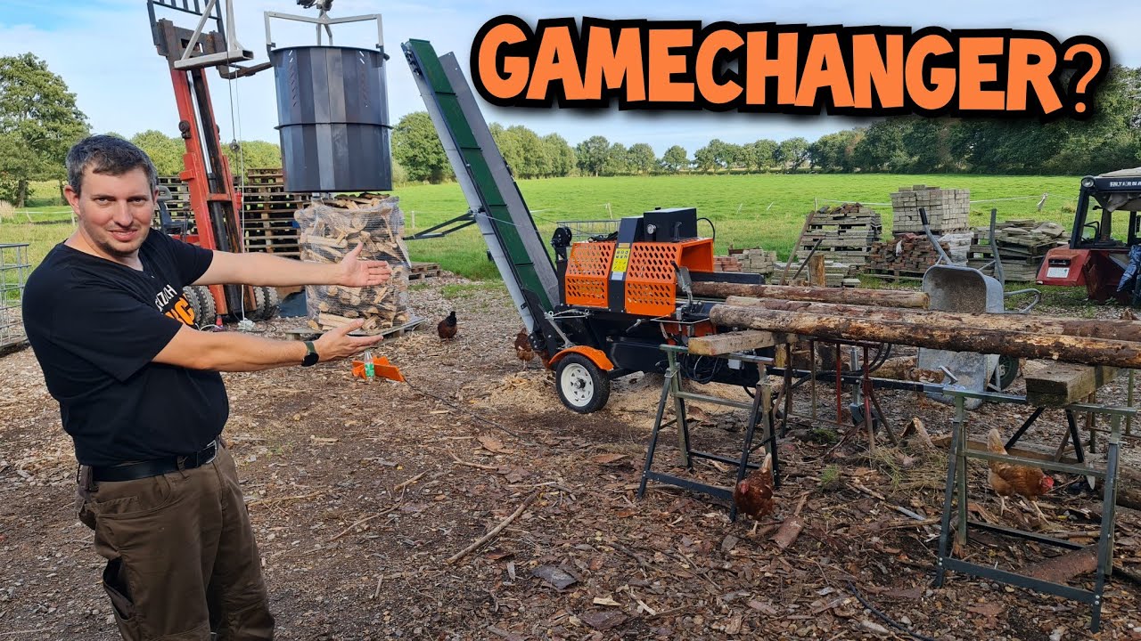 Das RICHTIGE für`s STAMMHOLZ! | DER SÄGESPALTAUTOMAT | Woodworker | Mr. Moto