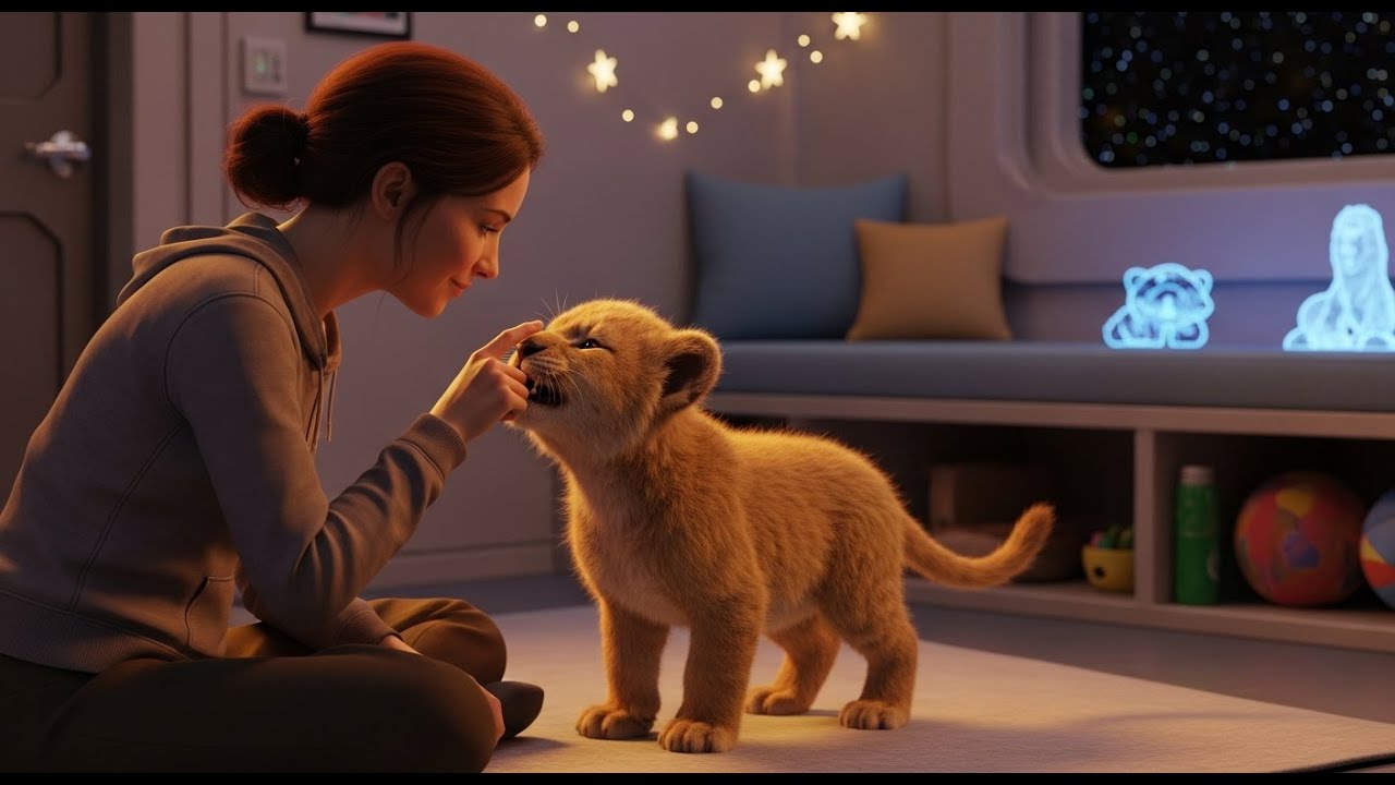 The Feral Cub Growled at Everyone — Until the Human Booped Its Nose Now It Craves Boops